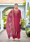 Hoor By Woodee Viscose Gadhwal Kurti With Bottom Dupatta